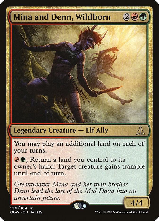 Mina and Denn, Wildborn card image