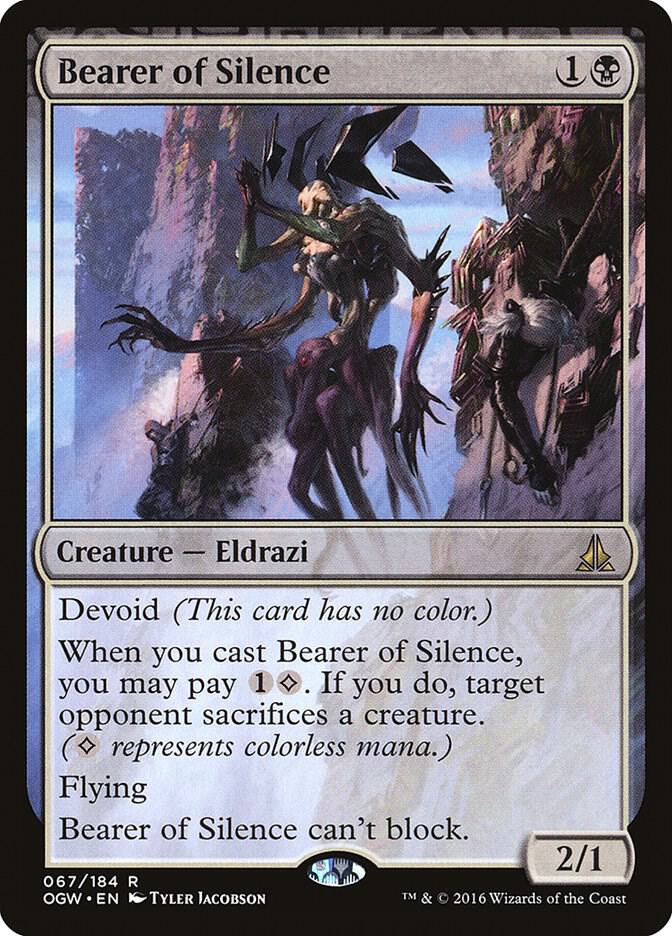 Bearer of Silence card image