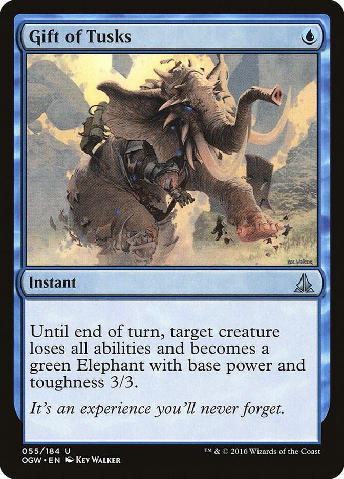Gift of Tusks card image