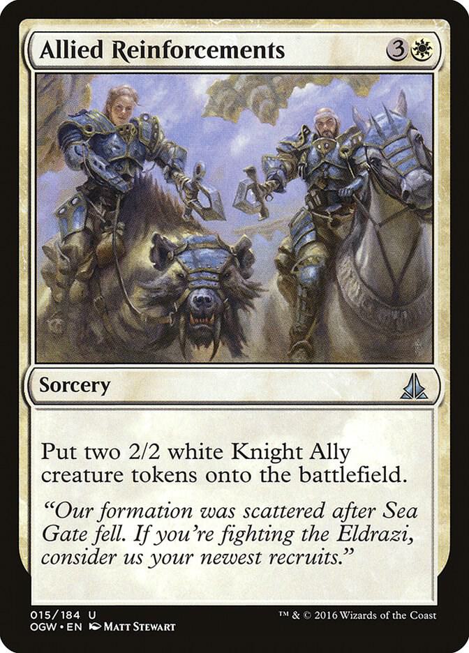 Allied Reinforcements card image