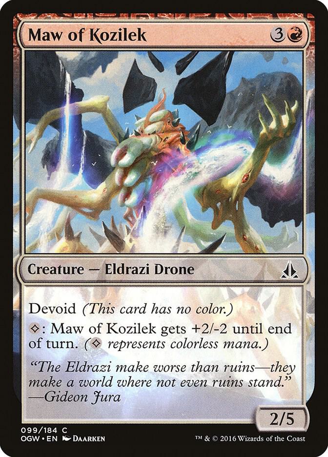 Maw of Kozilek card image