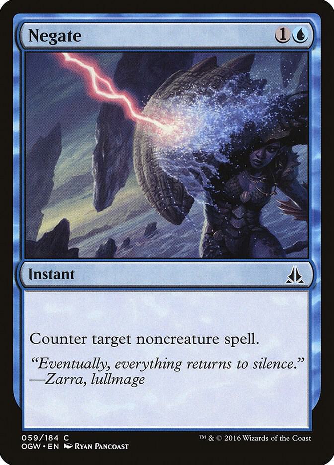 Negate card image