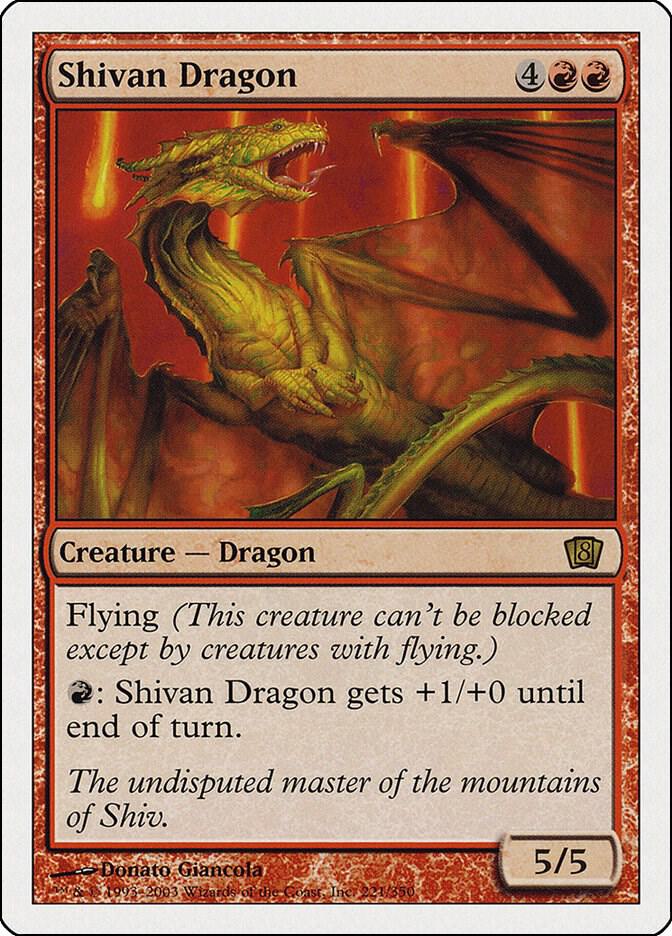 Shivan Dragon card image