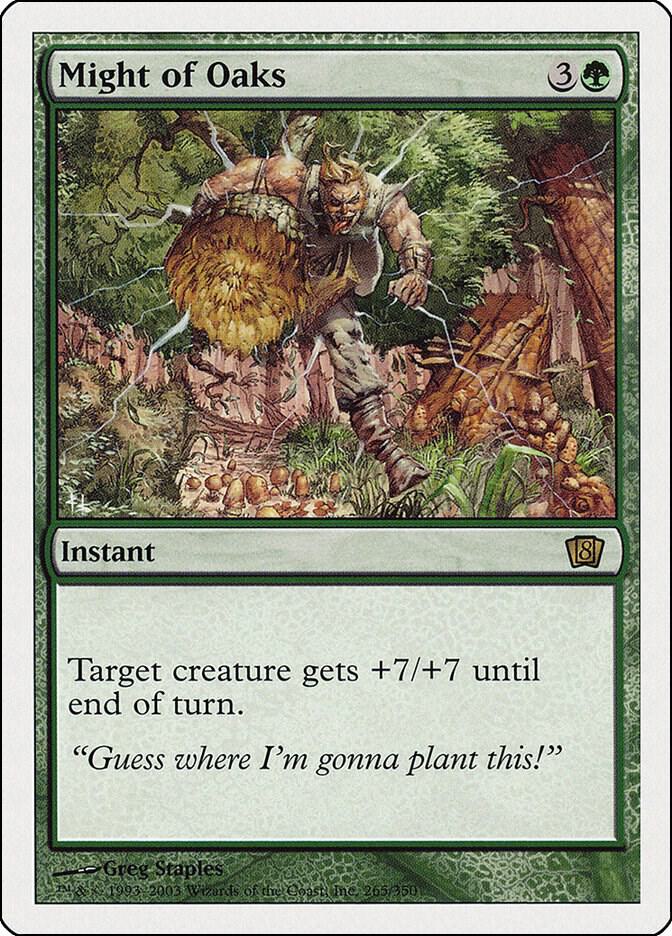 Might of Oaks card image