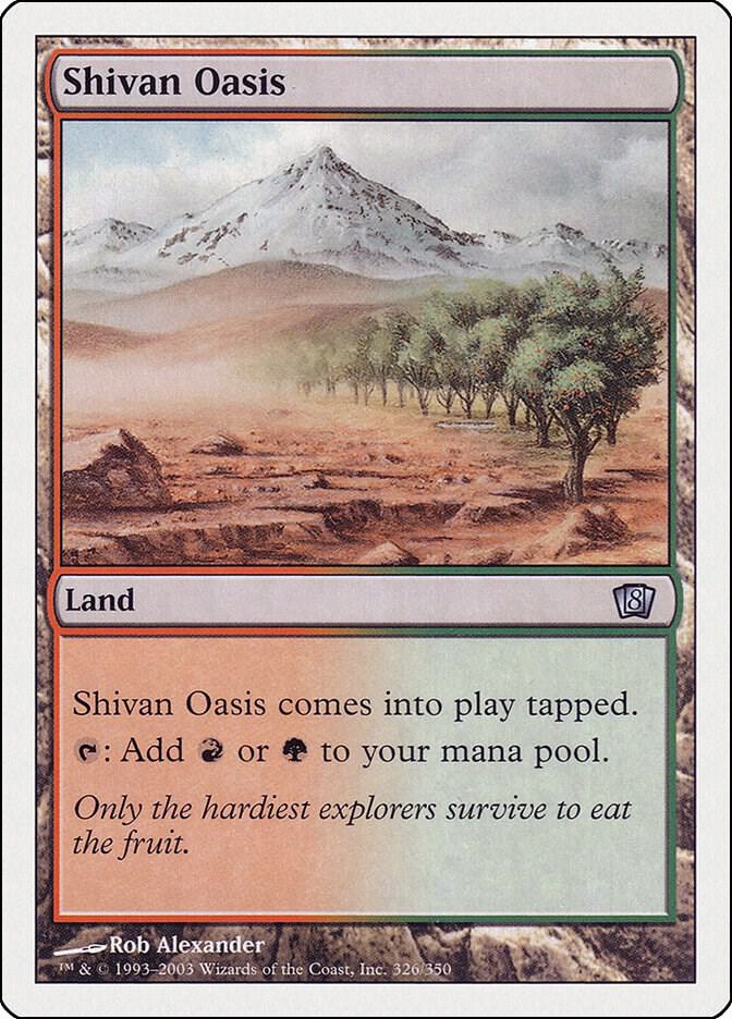 Shivan Oasis card image