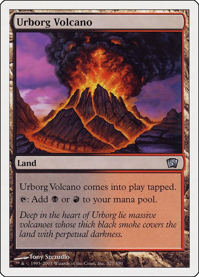 Urborg Volcano card image