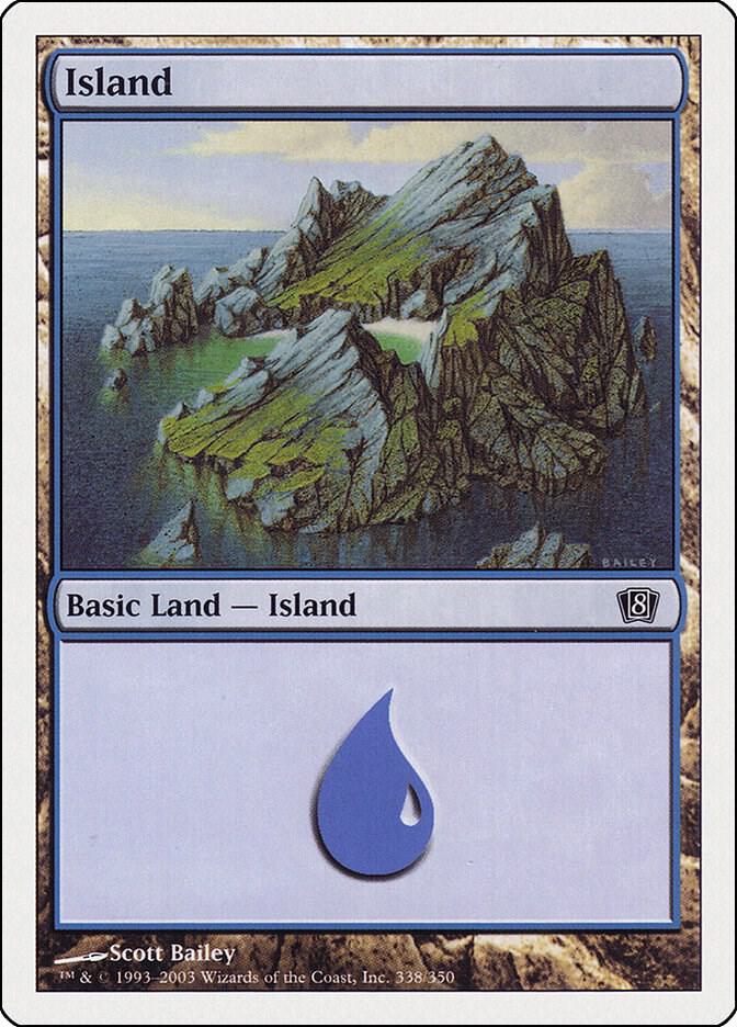 Island (338) card image