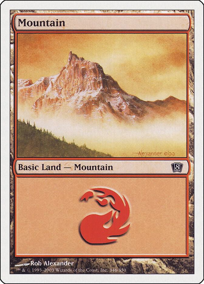 Mountain (346) card image
