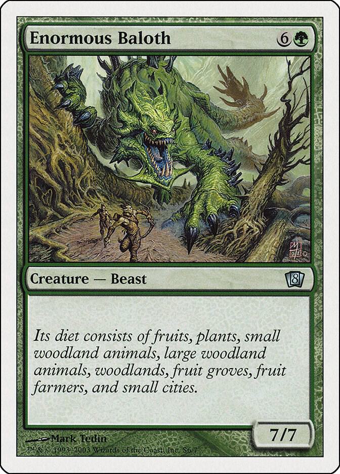 Enormous Baloth card image