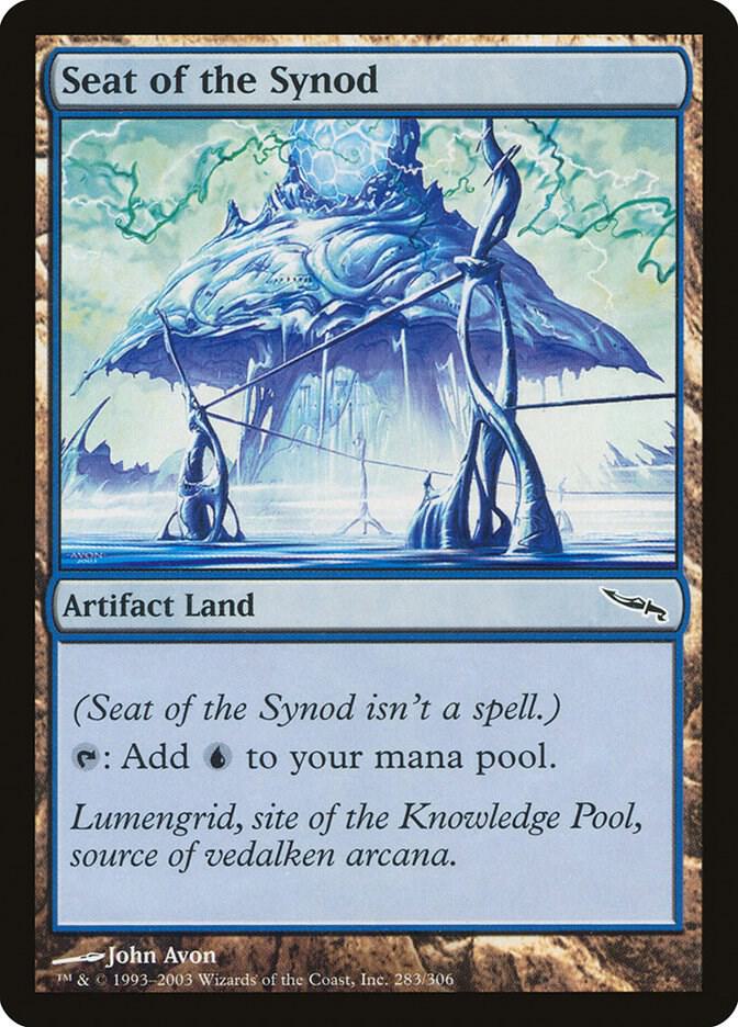 Seat of the Synod card image