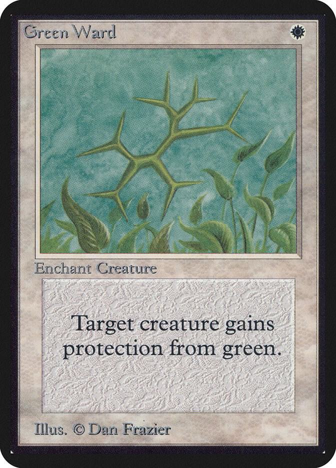 Green Ward card image