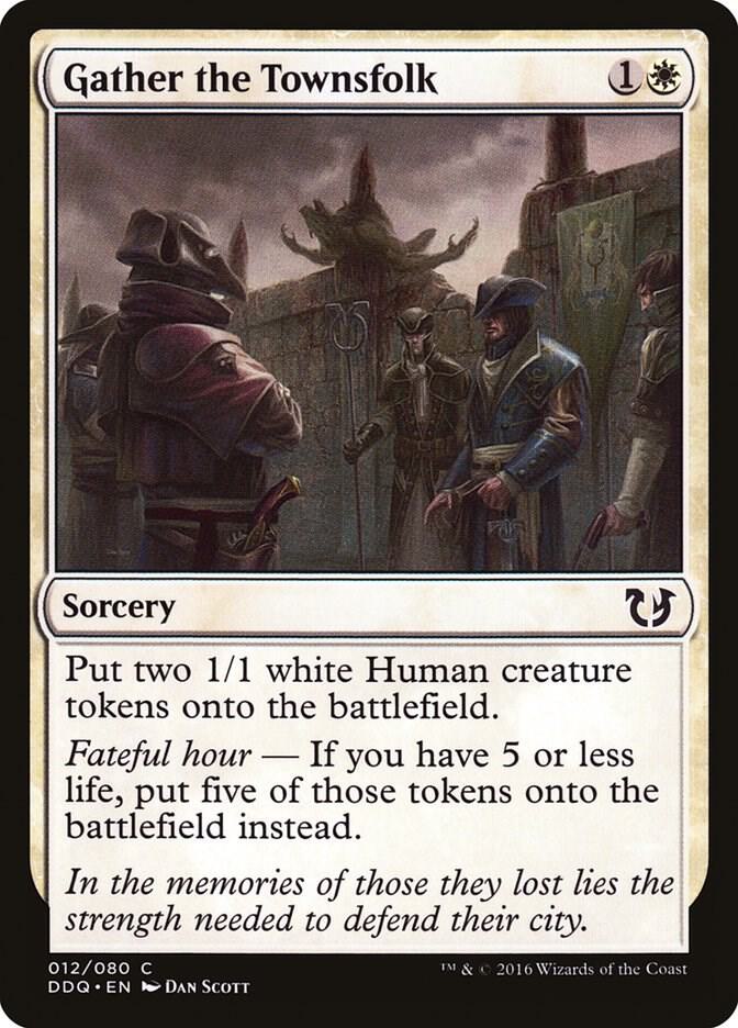 Gather the Townsfolk card image