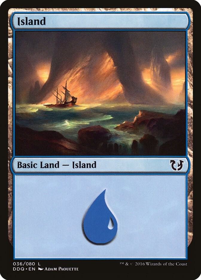 Island (036) card image