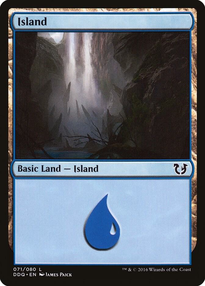 Island (071) card image