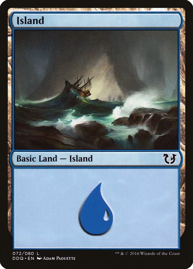Island (072) card image