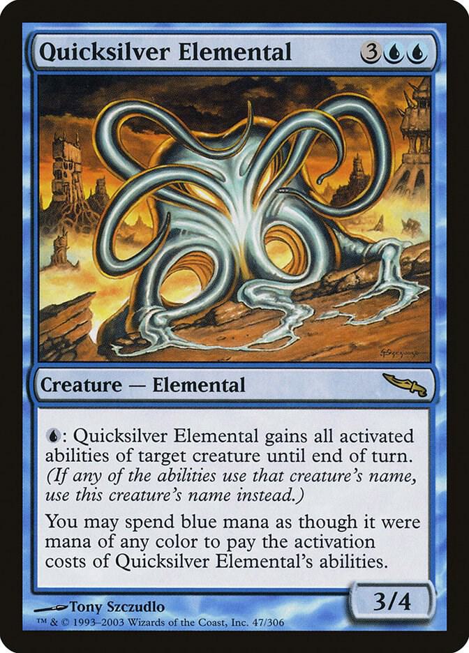 Quicksilver Elemental card image