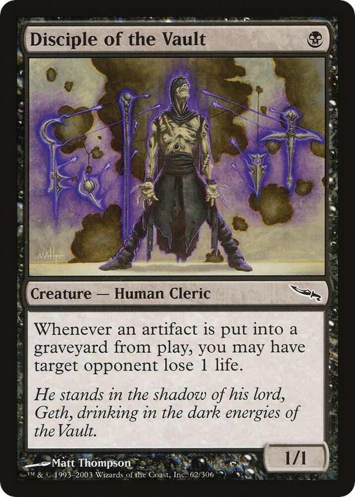 Disciple of the Vault card image