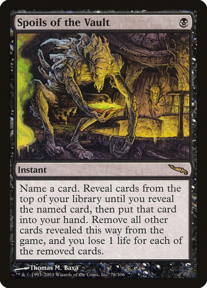 Spoils of the Vault card image