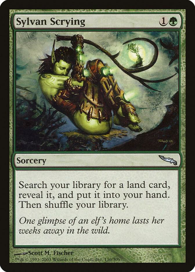 Sylvan Scrying card image