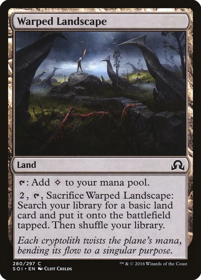 Warped Landscape card image