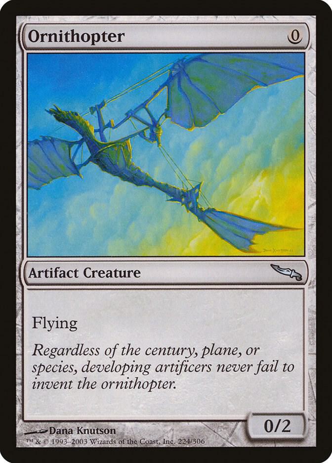 Ornithopter card image