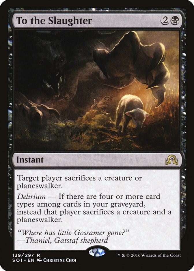 To the Slaughter card image