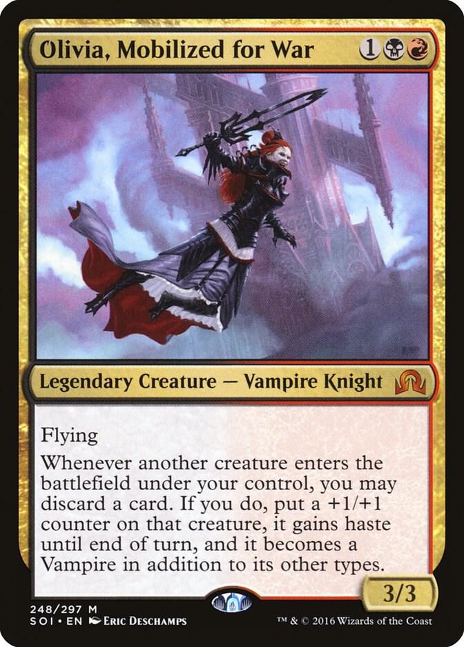 Olivia, Mobilized for War card image