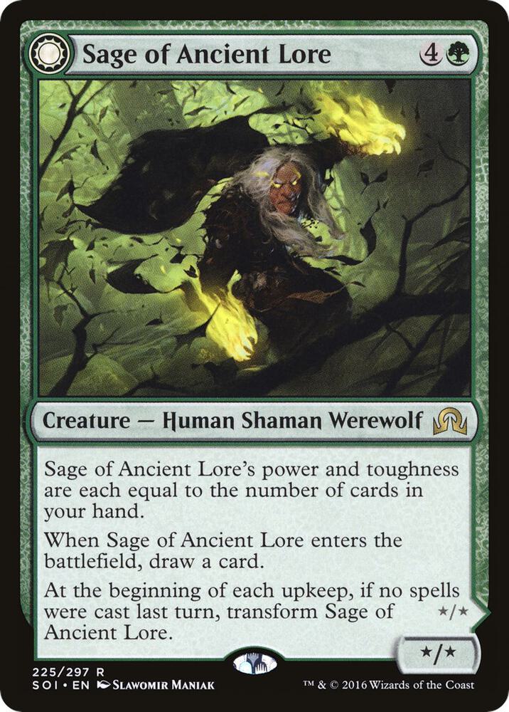 Sage of Ancient Lore card image