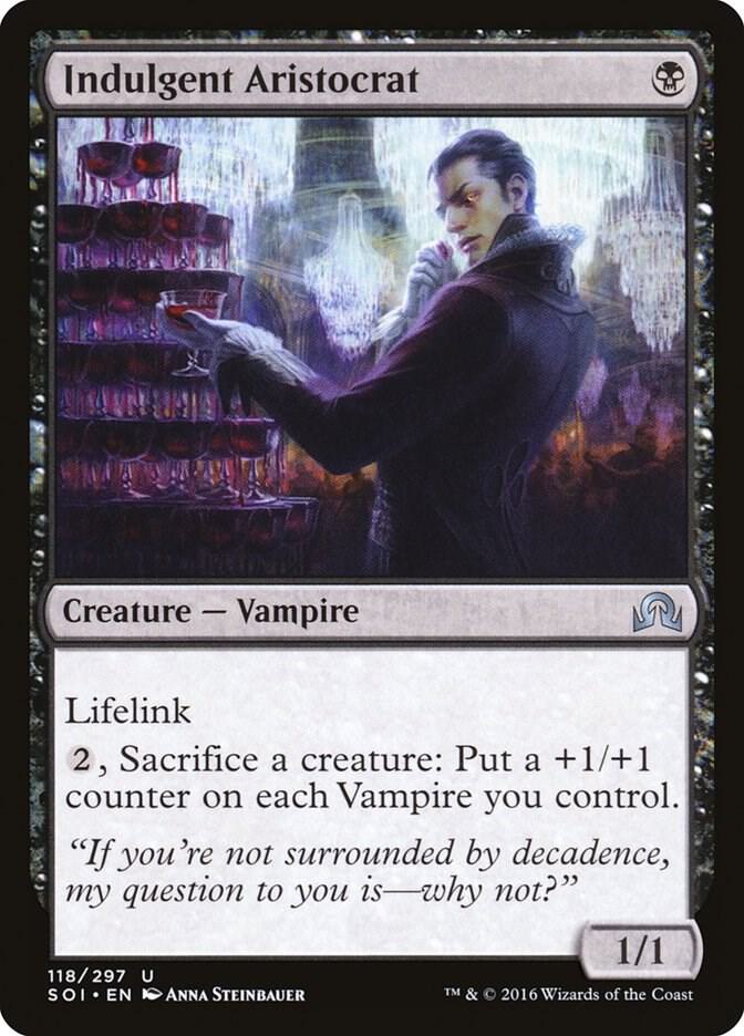 Indulgent Aristocrat card image