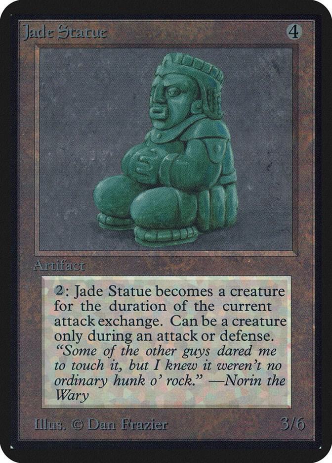 Jade Statue card image