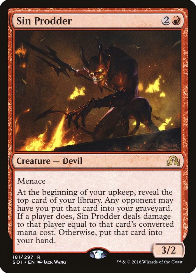 Sin Prodder card image