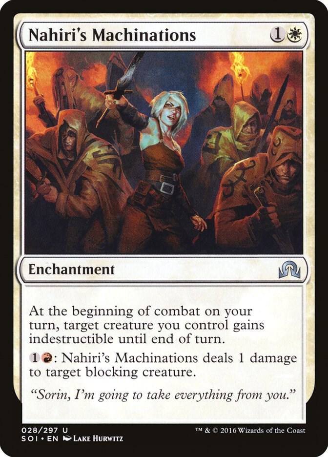 Nahiri's Machinations card image
