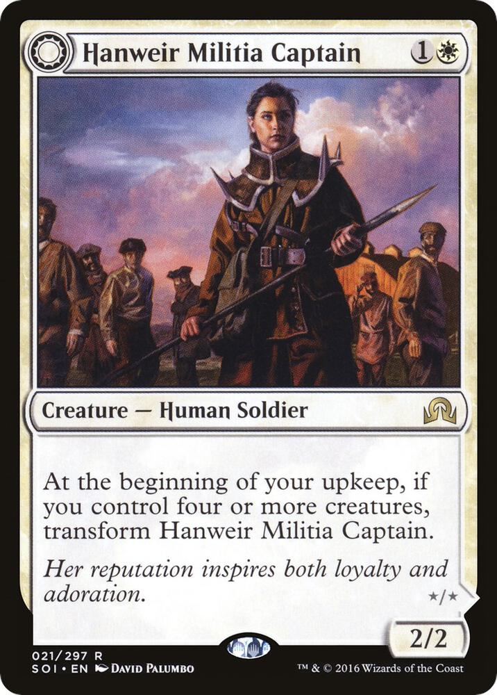 Hanweir Militia Captain card image