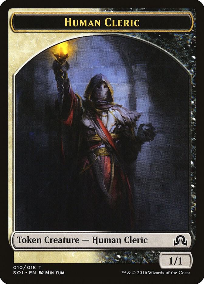 Human Cleric Token card image
