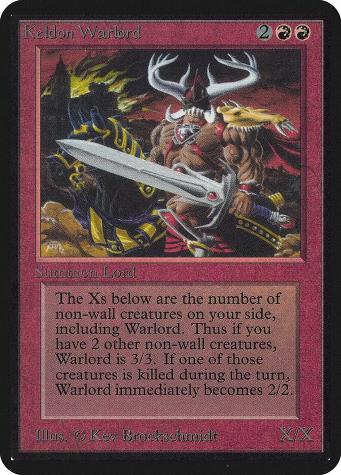 Keldon Warlord card image