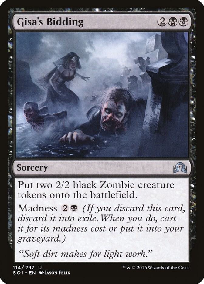 Gisa's Bidding card image