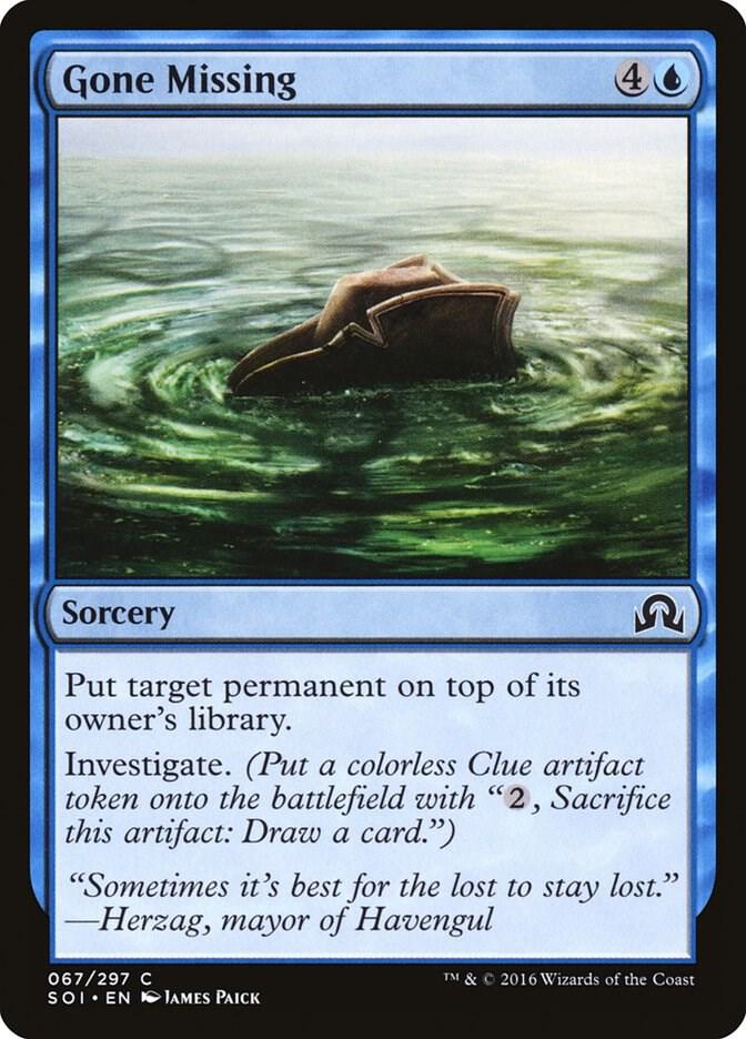 Gone Missing card image