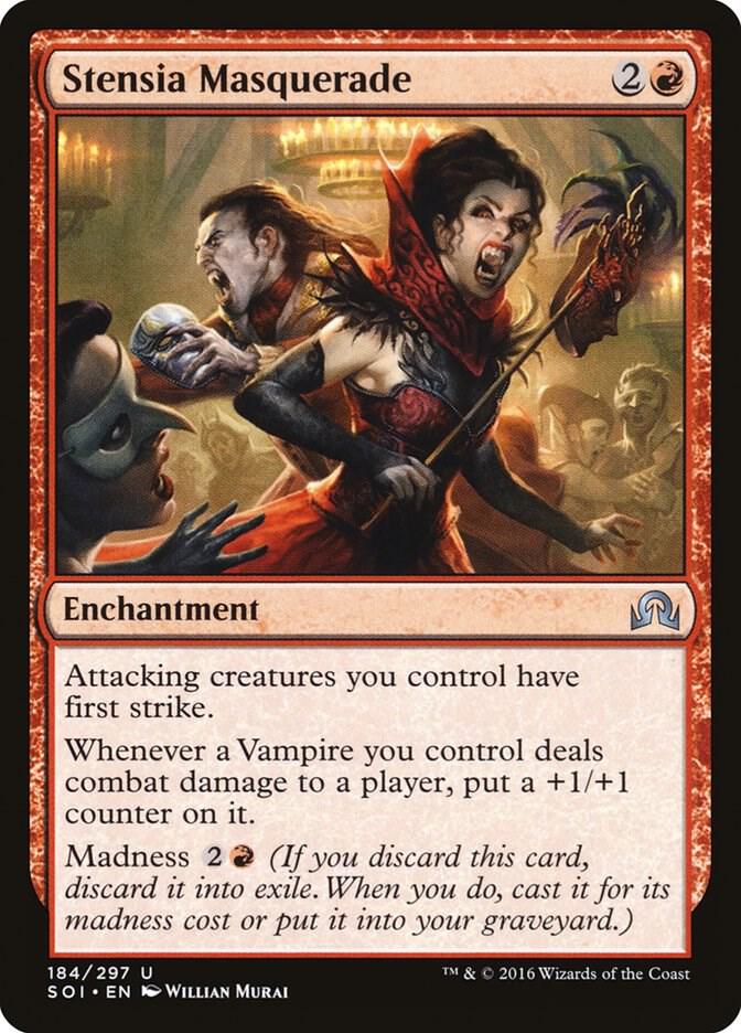 Stensia Masquerade card image