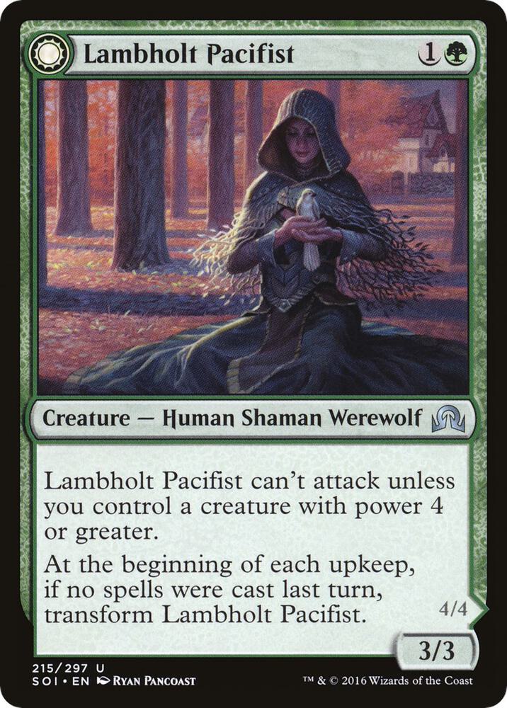 Lambholt Pacifist card image