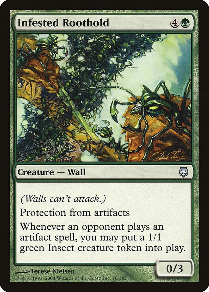 Infested Roothold card image