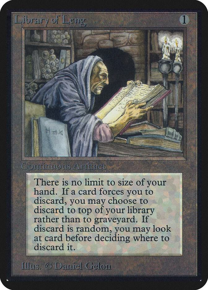 Library of Leng card image