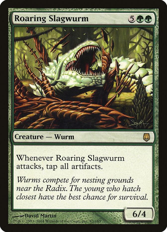 Roaring Slagwurm card image