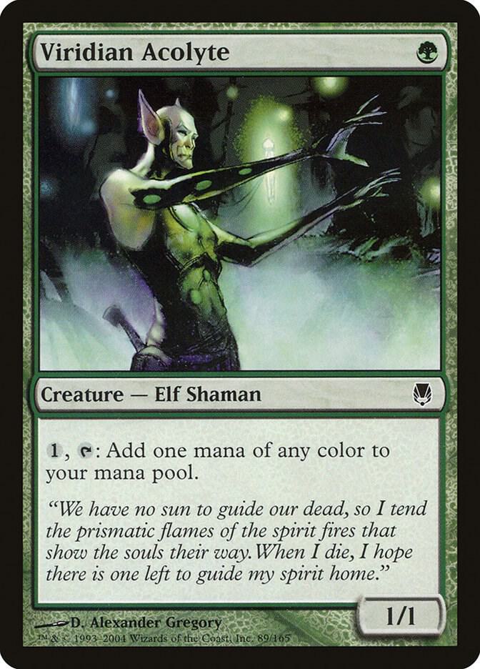 Viridian Acolyte card image