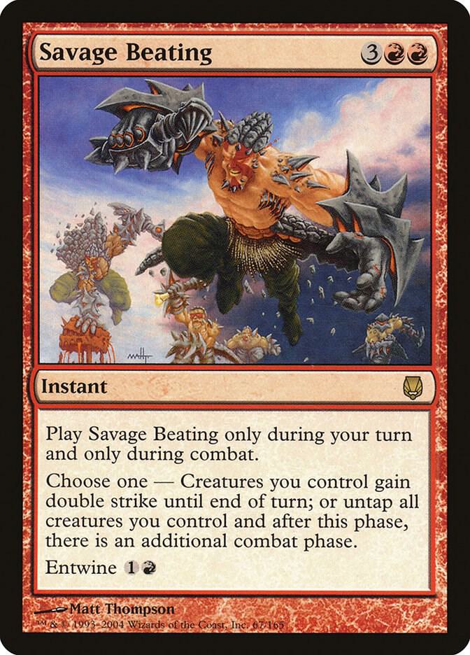 Savage Beating card image