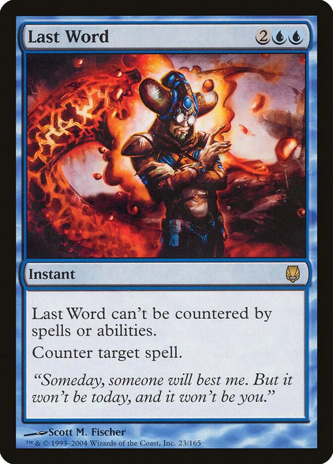 Last Word card image