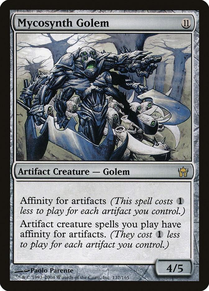 Mycosynth Golem card image