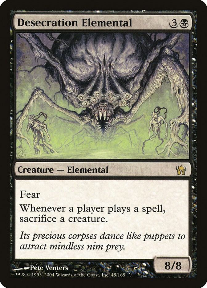 Desecration Elemental card image