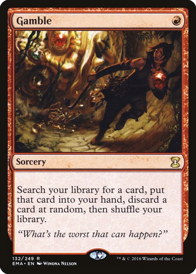 Gamble card image