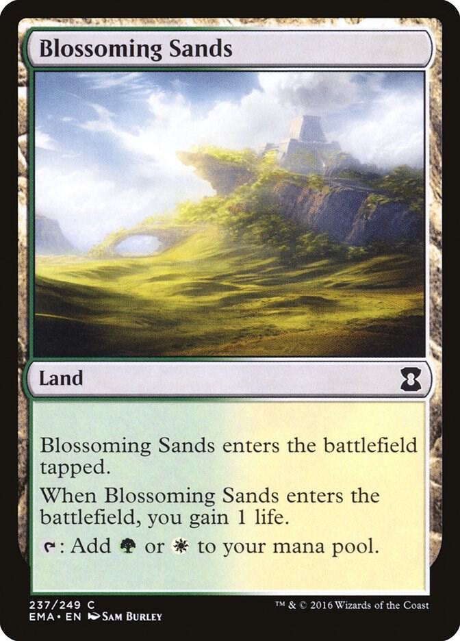 Blossoming Sands card image