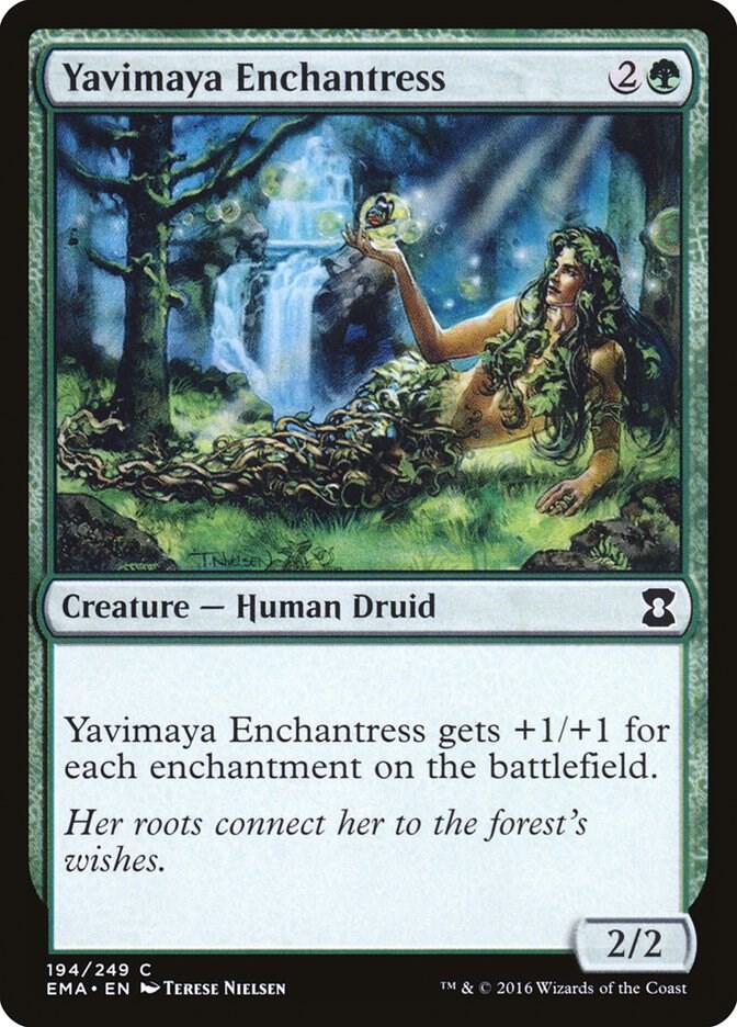 Yavimaya Enchantress card image